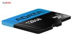 کارت حافظه‌ microSDXC ای دیتا مدل Premier کلاس 10 استاندارد UHS-I U1 سرعت 85MBps همراه با آداپتور SD ظرفیت 128 گیگابایت