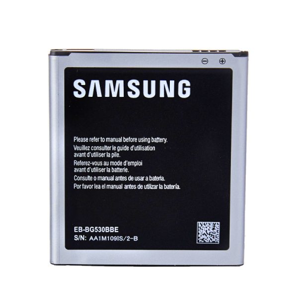 باتری موبایل مدل EB-BG530BBC ظرفیت 2600 میلی آمپر ساعت مناسب برای گوشی موبایل سامسونگ Galaxy Grand Prime Pro