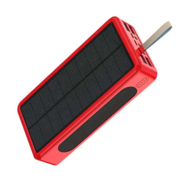شارژر همراه خورشیدی کد 50 ظرفیت 50000 میلی آمپر ساعت