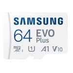 کارت حافظه microSDXC سامسونگ مدل  Evo Plus A1 V10 کلاس 10 استاندارد UHS-I U1 سرعت 130MBps به همراه آداپتور SD ظرفیت 64 گیگابایت