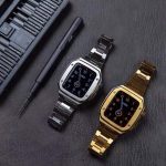 بند مدل Luxury GC مناسب برای اپل واچ 45 میلی متری
