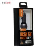 شارژر فندکی الدینیو مدل C503Q همراه با کابل microUSB