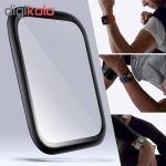 محافظ صفحه نمایش گلس 4D Dual هورس مدل FAG مناسب برای اپل واچ سری 4 سایز 44 میلی متر