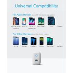 شارژر دیواری انکر مدل B2019LD1 به همراه کابل تبدیل لایتنینگ