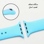 بند مدل Silico-07 مناسب برای اپل واچ 38/40 میلی متری