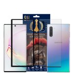محافظ صفحه نمایش سرامیکی اینفینیتی مدل Pro Max مناسب برای گوشی موبایل سامسونگ Galaxy Note 10 Plus به همراه محافظ پشت گوشی