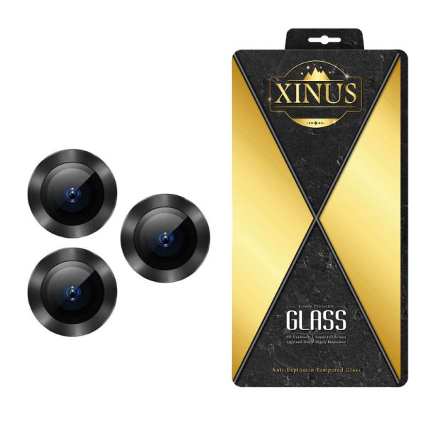 محافظ لنز دوربین ژینوس مدل RING مناسب برای گوشی موبایل اپل iPhone 12 Pro Max