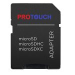 کارت حافظه‌ microSDXC پروتاچ مدل ULTRA کلاس 10 استاندارد UHS-1 U3 سرعت 120MBps ظرفیت 64 گیگابایت به همراه آداپتور SD