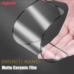 محافظ صفحه نمایش سرامیکی اینفینیتی مدل Pro Max مناسب برای گوشی موبایل هوآوی Y7A به همراه محافظ لنز دوربین و محافظ پشت گوشی