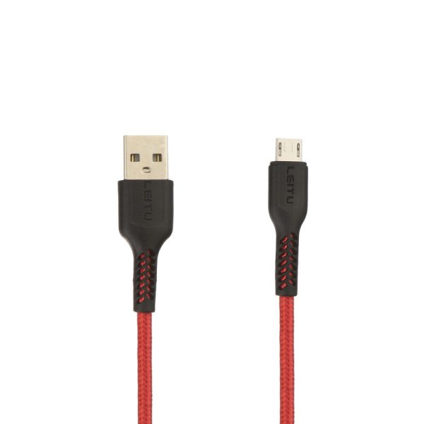 کابل تبدیل USB به microUSB لیتو مدل LD-41 طول 0.2 متر