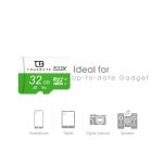 کارت حافظه microSD HC تروبایت مدل 533X-A1-V30 کلاس 10 استاندارد UHS-I U3 سرعت 85MBps ظرفیت 32 گیگابایت