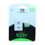 کارت حافظه microSD HC تروبایت مدل 533X-A1-V30 کلاس 10 استاندارد UHSl U3 سرعت 85MBps ظرفیت 32 گیگابایت به همراه آداپتور SD
