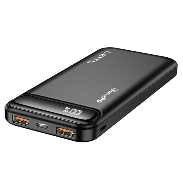 شارژر همراه لیتو مدل LP-31 ظرفیت 10000 میلی‌آمپر ساعت