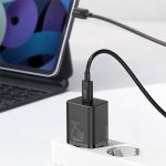 شارژر دیواری باسئوس Quick Charger 25W به همراه کابل تبدیل  usb-c