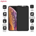 محافظ صفحه نمایش حریم شخصی اینفینیتی مدل Pro Max مناسب برای گوشی موبایل سامسونگ Galaxy A12 به همراه محافظ لنز دوربین و محافظ پشت گوشی
