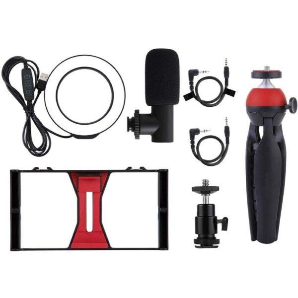 مجموعه لوازم جانبی موبایل مدل live broadcast