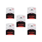 کارت حافظه microSD HC تروبایت مدل 533X-A1- V30 کلاس 10 استاندارد UHS-I U3 سرعت 80MBps ظرفیت 64 گیگابایت بسته 5 عددی