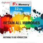 کارت حافظه microSDHC دکتر مموری مدل DR6023 آبی کلاس 10استاندارد HC ظرفیت 32 گیگابایت همراه با اداپتور SD