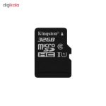 کارت حافظه microSDHC کینگستون مدل Canvas Select کلاس 10 استاندارد UHS-I U1 سرعت 80MBps ظرفیت 32 گیگابایت به همراه آداپتور SD