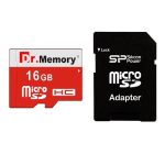 کارت حافظه microSDHC دکتر مموری مدل DR6022RVB کلاس 10 استاندارد UHS-I U1 سرعت 80MBps ظرفیت 16 گیگابایت به همراه آداپتور microSD