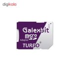 کارت حافظه microSDHC گلکسبیت مدل Turbo+ کلاس 10 استاندارد UHS-I U1 سرعت 80MBps ظرفیت 16 گیگابایت به همراه آداپتور SD