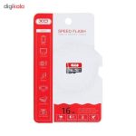 کارت حافظه microSDHC ایکس او مدل SPEED FLASH کلاس 10 استاندارد UHS-I U1 سرعت 80MBps ظرفیت 16 گیگابایت
