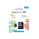 کارت حافظه microSDXC تیم گروپ مدل ELITE کلاس 10 استاندارد UHS-I U3 سرعت 90MBps ظرفیت 256 گیگابایت