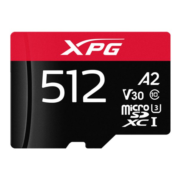 کارت حافظه‌ microSDXC ای دیتا ایکس پی جی مدل INSTANT GAME-IFICATION کلاس 10 استاندارد UHS-I U3 سرعت 100MBps ظرفیت 512 گیگابایت