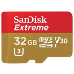 کارت حافظه microSDHC سن دیسک مدل Extreme V30 کلاس 10 استاندارد UHS-I U3 سرعت 90MBps ظرفیت 32 گیگابایت
