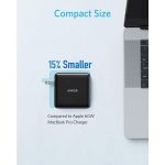 شارژر دیواری انکر مدل POWERPORT ATOM III 2 PORT 60W A2322H21