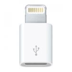 تبدیل micro USB به لایتنینگ مدل lightning adapter