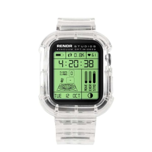 بند اپل واچ طرح Gshock كد 2323 مناسب براي اپل واچ سري 38/40