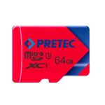 کارت حافظه MicroSDXC I پرتک مدل Smal کلاس 10 استاندارد UHS-I U1 سرعت 100MPps ظرفیت 64 گیگابایت