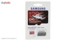 کارت حافظه microSDXC سامسونگ مدل Evo Plus کلاس 10 استاندارد UHS-I U1 سرعت 80MBps همراه با آداپتور ظرفیت 128 گیگابایت