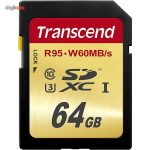 کارت حافظه SDXC ترنسند مدل Ultimate کلاس 10 استاندارد UHS-I U3 سرعت 95MBps 633X ظرفیت 64 گیگابایت