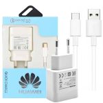 شارژر دیواری هوآوی مدل Fast charge 59200 به همراه کابل تبدیل USB-C