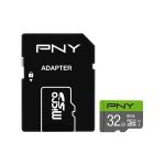 کارت حافظه microSDHC پی ان وای مدل Elite کلاس 10 استاندارد UHS-I U1 سرعت 100MBs ظرفیت 32 گیگابایت به همراه آداپتور SD