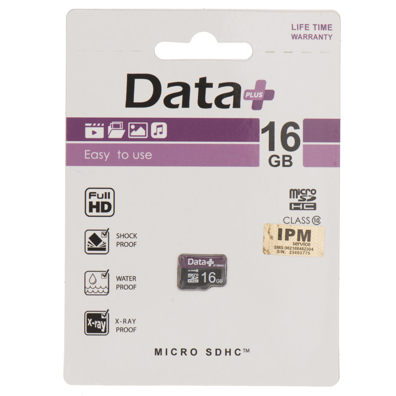 کارت حافظه microSDHC دیتاپلاس مدل IPM کلاس 10 ظرفیت 16 گیگابایت_62b97b523cc10.jpeg کارت حافظه microSDHC دیتاپلاس مدل IPM کلاس 10 ظرفیت 16 گیگابایت