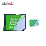 کارت حافظه microSDHC گلکسبیت مدل Turbo کلاس 10 استاندارد UHS-I سرعت 70MBps ظرفیت 32 گیگابایت به همراه آداپتور SD