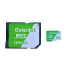 کارت حافظه microSDHC گلکسبیت مدل Turbo کلاس 10 استاندارد UHS-I سرعت 70MBps ظرفیت 16 گیگابایت به همراه آداپتور SD