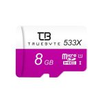 کارت حافظه microSD HC تروبایت مدل 533X V30 کلاس 10 استاندارد UHS-I U1 سرعت 80MBps ظرفیت 8 گیگابایت بسته 5 عددی