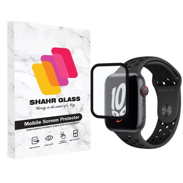 محافظ صفحه نمایش شهر گلس مدل PMMAT مناسب برای اپل واچ Watch SE 40mm