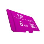 کارت حافظه microSD HC تروبایت مدل 633X کلاس 10 استاندارد سرعت UHS-I U1 سرعت 95MBps ظرفیت 8 گیگابایت به همراه آداپتور SD و کارت خوان