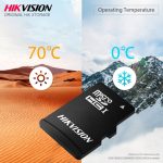 کارت حافظه‌ microSDXC هایک ویژن کلاس 10 استاندارد UHS-I U1 سرعت 80MBps ظرفیت 16 گیگابایت