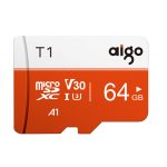 کارت حافظه microSDXC ایگو مدل T1 کلاس 10 استاندارد UHS-I U3 سرعت 90MBps ظرفیت 64 گیگابایت