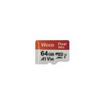کارت حافظه microSDHC ویکو من مدل Extre600X کلاس 10 استاندارد UHS-I U3 سرعت 90MBps ظرفیت 64گیگابایت همراه با کارت خوان