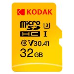 کارت حافظه microSDXC کداک مدل v30 کلاس 10 استاندارد UHS-I U3 سرعت 100MBps ظرفیت 32 گیگابایت بسته 5 عددی
