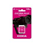 کارت حافظه‌ SDXC کیوکسیا مدل EXCERIA PLUS کلاس 10 استاندارد UHS-1 U3 سرعت 100MBps ظرفیت 128 گیگابایت