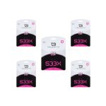 کارت حافظه microSD HC تروبایت مدل 533X V30 کلاس 10 استاندارد UHS-I U1 سرعت 80MBps ظرفیت 8 گیگابایت بسته 5 عددی