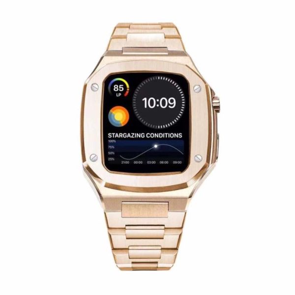 بند مدل Luxury GC-2C مناسب برای اپل واچ 44 میلی متری